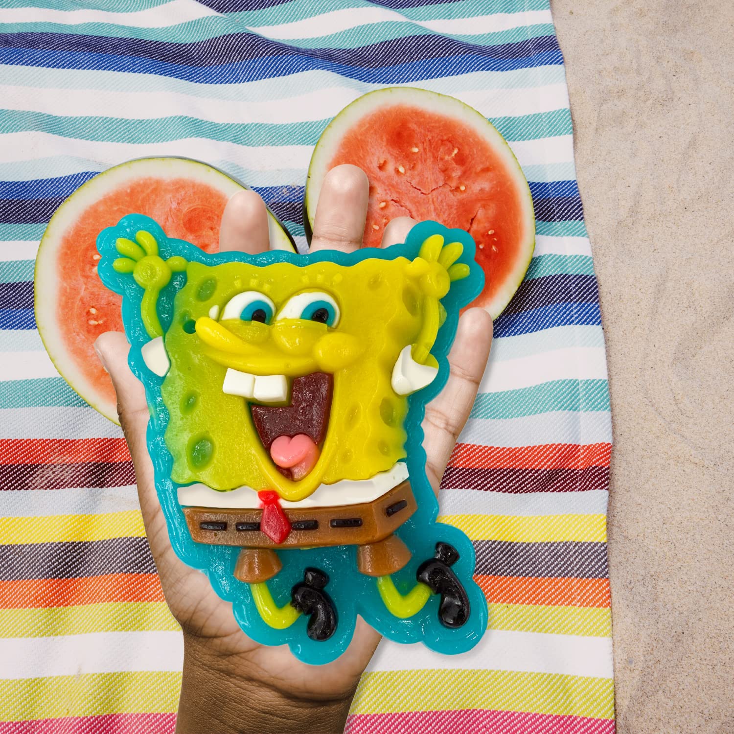 Spongebob Squarepants Gummy Candy with Mini Gary the Snail, Fruit Punch Flavored Party Favors, 6 Ounces - Image 5